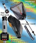 Landing net with digital scale